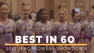 Best in 60: 2017 JPAC Midwest Showdown | Gymnastics Highlights