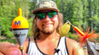 Bobber Vs Spinner TROUT FISHING SHOWDOWN!!