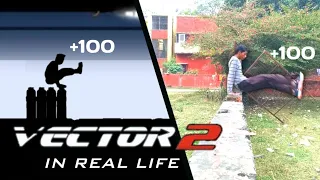 Vector 2 Tricks In Real Life | Vector In Real Life (Parkour Game, Bonus)