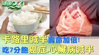 卡路里減半壽命加倍！吃7分飽 癌症.心臟病減半 健康2.0@tvbshealth20