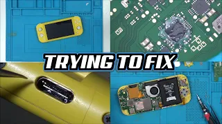 Trying to FIX: Faulty £85 Nintendo Switch LITE from eBay