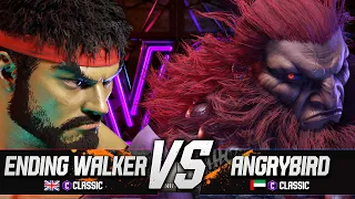 SF6 Ending Walker (Ryu) vs Angrybird (Akuma) Street Fighter 6
