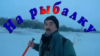 Караси выкладывают поплавки с лунки. Зимняя рыбалка.