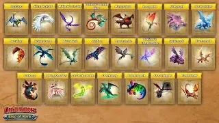 All Premium Dragons - The Premium Dragon Collection | Dragons: Rise of Berk