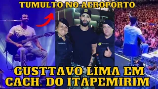 Gusttavo Lima causa TUMULTO em AEROPORTO e faz SHOW em Cachoeiro do Itapemirim - ÉS