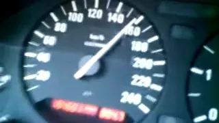 BMW 525 TDS 0-250 km/t