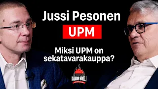 Miksi UPM on sekatavarakauppa, toimitusjohtaja Jussi Pesonen?