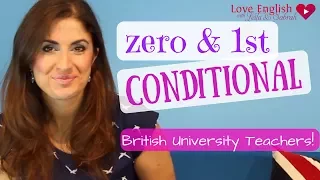 Learn the Zero & 1st Conditional | English Grammar lesson