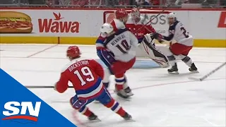 Tom Wilson Lowers The Boom On Alexander Wennberg