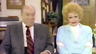 Lucille Ball & Gale Gordon interview on "Good Morning America" September 1986  "Life With Lucy"