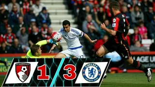 Bournemouth Vs Chelsea 1-3 | All Goals & Extended Highlights | Premier League 08/04/2017 HD