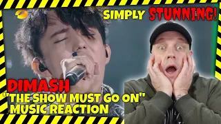 SIMPLY INCREDIBLE ! - Dimash - THE SHOW MUST GO ON - QUEEN COVER  [ Reaction ] | UK REACTOR |