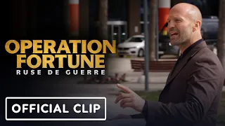 Operation Fortune: Ruse de Guerre - Official 'Count Me In' Clip (2023) Jason Statham, Aubrey Plaza
