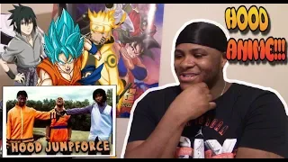 Naruto vs Goku ( Jumpforce PART 12 ) Hood Anime REACTION