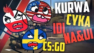 ТРОЛЛИНГ БУРГЕРОВ И ПОЛЯКОВ В CS:GO #1