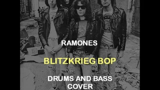 Ramones - Blitzkrieg Bop (Drums And Bass Backing Track Cover)