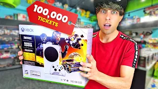 Can I Win The LAST Xbox Series S?! (100,000 TICKETS)