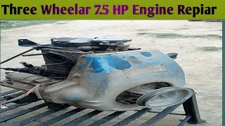 How to Update Three Wheeler 470cc engine Repair l village mackenik 👷‍♀️⚒️