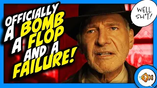 Indiana Jones 5 is Officially a BOMB, a FLOP and a FAILURE.