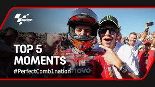 Top 5 MotoGP™ Moments | #PerfectComb1nation