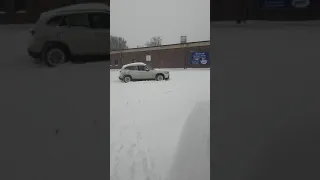 BMW X1 Snow Drift