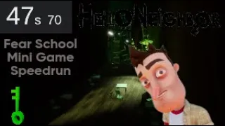 Hello Neighbor Fear School Speedrun [47s]