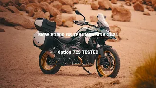 Testing The BMW R1300GS OPTION 719 TRAMUNTANA a completely  redesigned GS 1300#1300gs