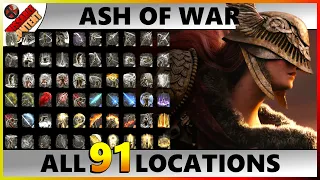 ELDEN RING All Ashes of War Locations (Ash of War / Weapon Skills)