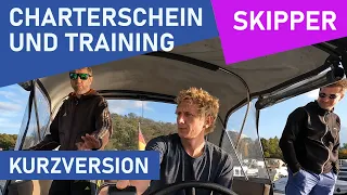 Hausboot mieten 2024: Hausboot oder Yacht führerscheinfrei? Charterschein und Skippertraining!