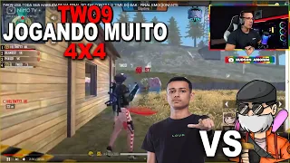 HUDSON AMORIM REAGINDO TWO9 USA TODA SUA HABILIDADE NA FINAL DO 4V4 CONTRA O TIME DO BAK - FINAL