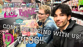 DOLL HUNTING VLOG!!🛍️COME SHOPPING WITH US!! ✨
