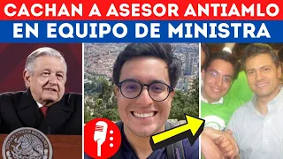 10 años odiando a AMLO y ahora es el nuevo joven asesor de la ministra Norma Piña