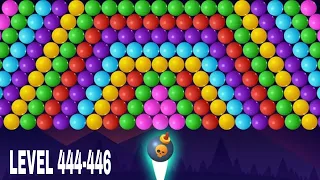 Bubble shooter star ⭐ game level 444 - 446 | bubble game #androidgames