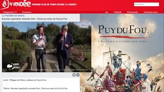 Pour Philippe de Villiers, créateur du Puy du Fou, l'histoire de France est une source inépuisable