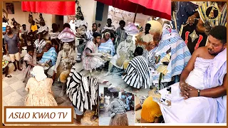 WATCH ASUO KWAO TRADITIONAL DISPLAY AT NTUNKUMSO 🔥 The people of Ntunkumso showers praises on Asuo🔥