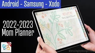 Be an Organized Mom with a Digital Planner | Samsung Galaxy | Free Xodo App