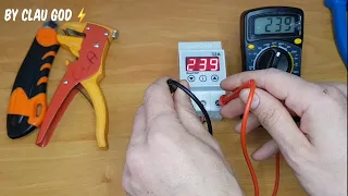 DigiTOP phase monitoring relay / settings and calibration