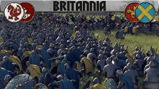 THE WELSH DEFEND THEIR HOMELAND! 2v2 Thrones of Britannia Battle (Land)