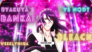 After dark x Sweater weather| Byakuya vs Nodt | Bankai Senbonzakura Kageyoshi | Bleach[Edit/AMV]