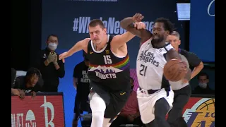 Nikola Jokic Hacks Pat Bev After Being Frustrated About Foul Call