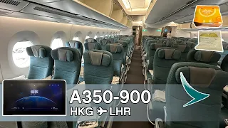 Cathay Pacific A350 Economy, New IFE