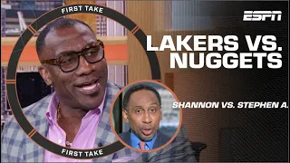 🚨 IT’S OVER! 🚨 Stephen A. & Shannon Sharpe GET HEATED over Lakers-Nuggets series | First Take