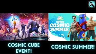 Cosmic Cube Event / Beating the Odds Villain Sector!!  Marvel's Avengers New Update & Fortnite Fun!!