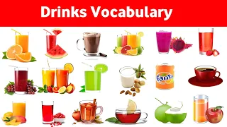 Names of Drinks in English | Drinks Vocabulary #drinks @LittleFont