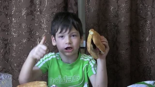 Бургер Челлендж от Бардашного Коли Вызов Принят! Burger Challenenge с шоколадом Маша и Медведь