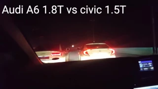 Honda civic 1.5 turbo vs Audi A6