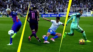 Top 10 Showboating/Dribbling Skills Mastered by Neymar Jr to Beat Defenders in 2016/2017 - FULL HD