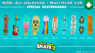 Touchgrind Skate 2 (MOD, Unlocked) v1.6.1