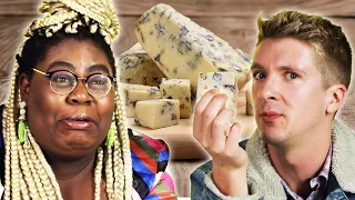 People Try Stinky Cheeses