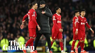 'Disappointed, frustrated ... not good enough': Klopp sorry for Liverpool’s derby defeat